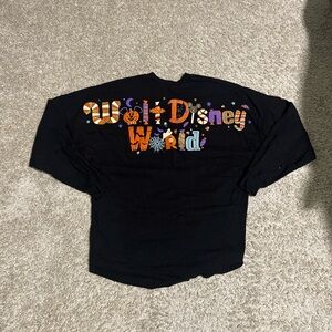 Disney Black Sweatshirt with Colorful Lettering